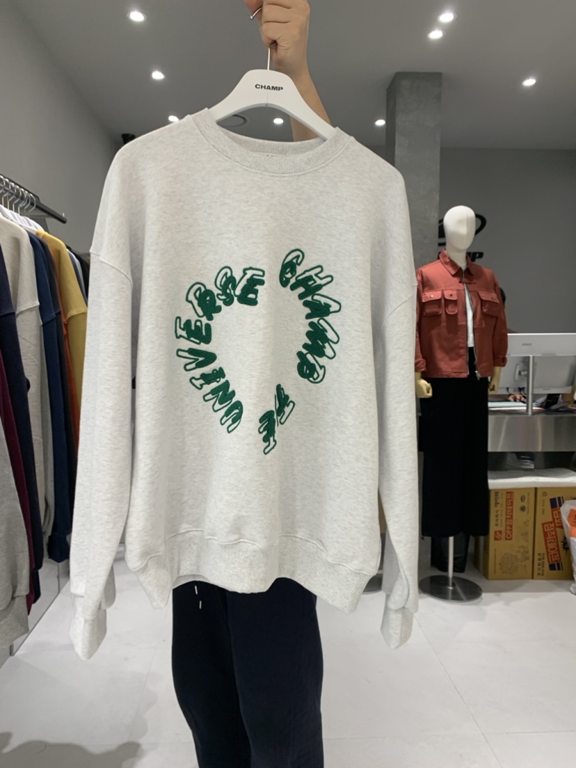 LOAFER韓國直郵女裝新品推薦時尚休閑人氣24春夏熱賣衛衣CHAMP衛衣圖色2