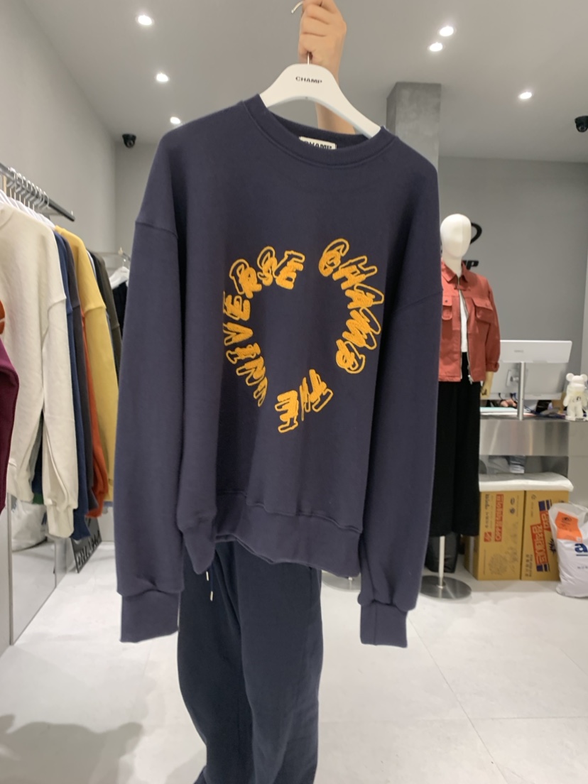LOAFER韓國直郵女裝新品推薦時尚休閑人氣24春夏熱賣衛衣CHAMP衛衣圖色4