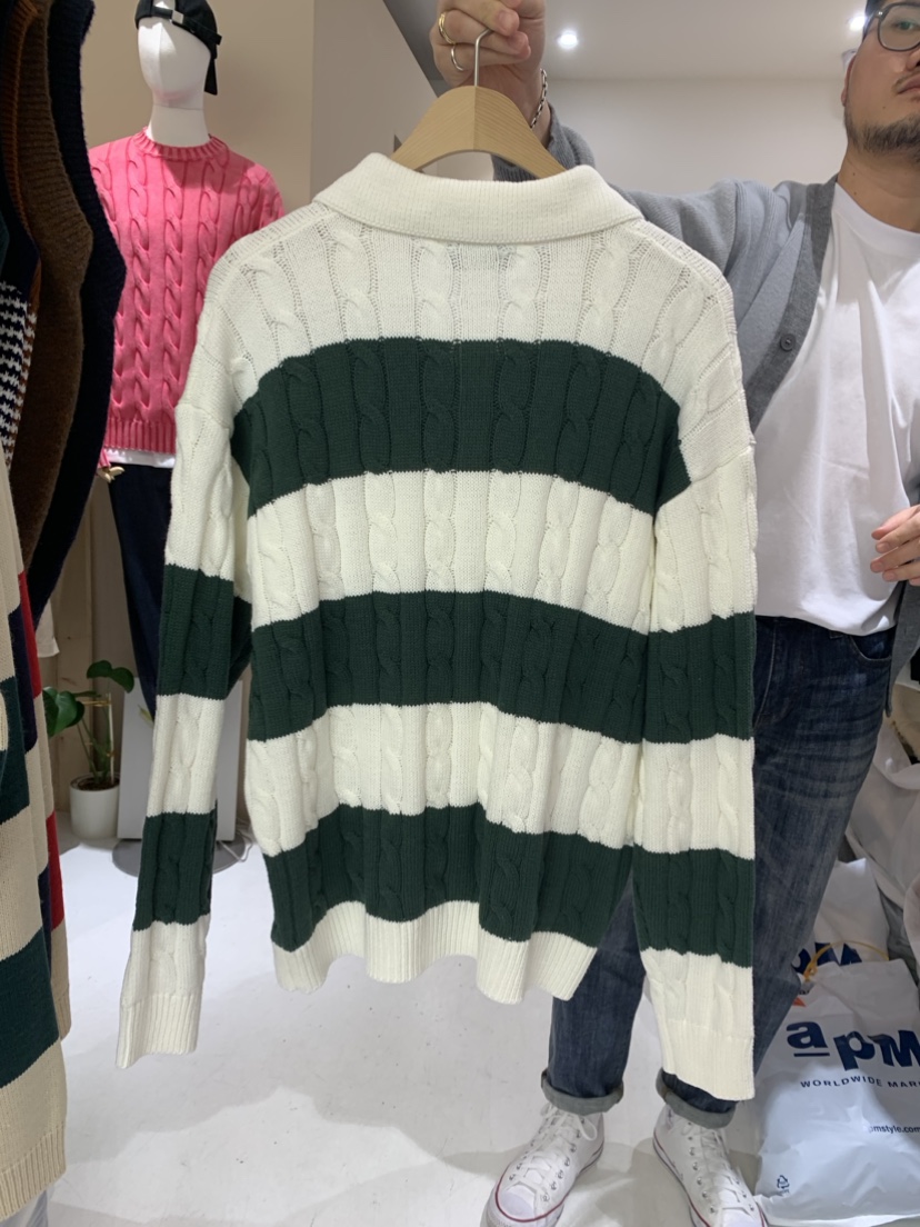 LAWLESS韓國直郵女裝新款熱賣休閑時尚推薦職業真品24春夏毛衣LAWLESS-男裝毛衣