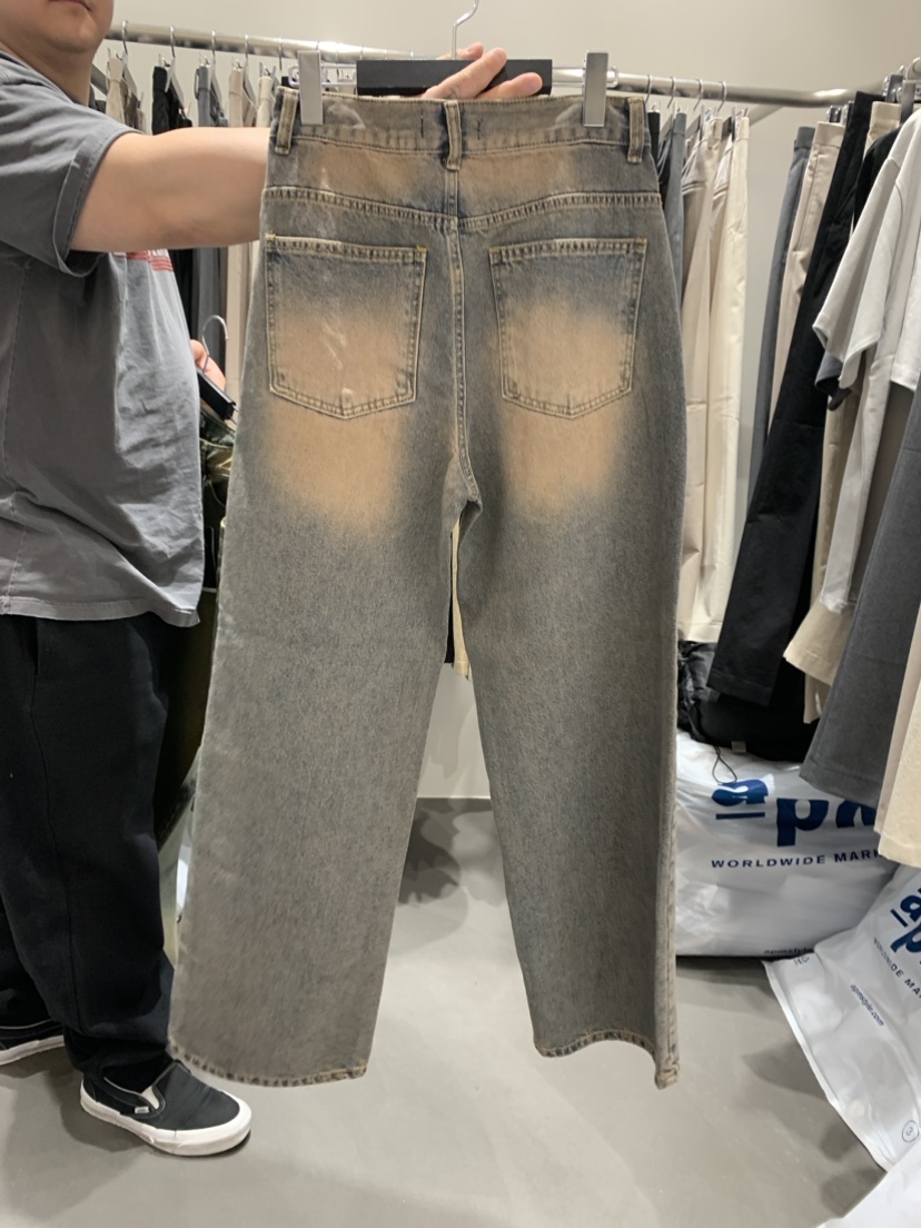 NOTEN韓國直郵東大門代購女裝新品時尚推薦休閑職業人氣牛仔褲NOTEN-男裝牛仔褲