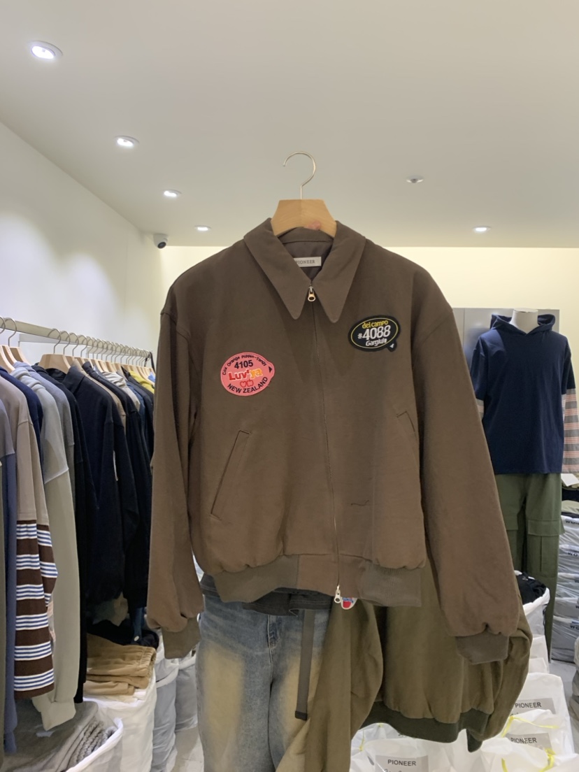 PIONEER直郵韓國代購女裝新品人氣熱賣24春夏休閑推薦夾克PIONEER夾克圖色2