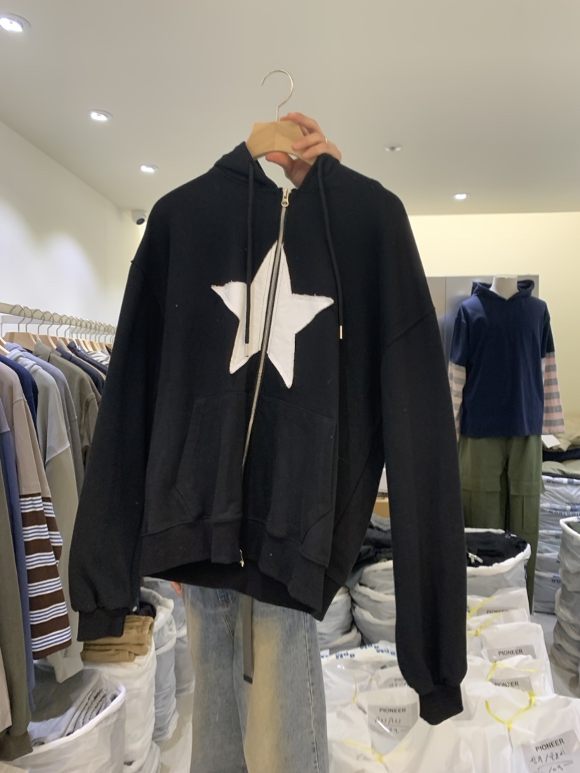PIONEER韓國直郵女裝新品24春夏真品熱賣時尚推薦休閑衛衣PIONEER衛衣圖色2