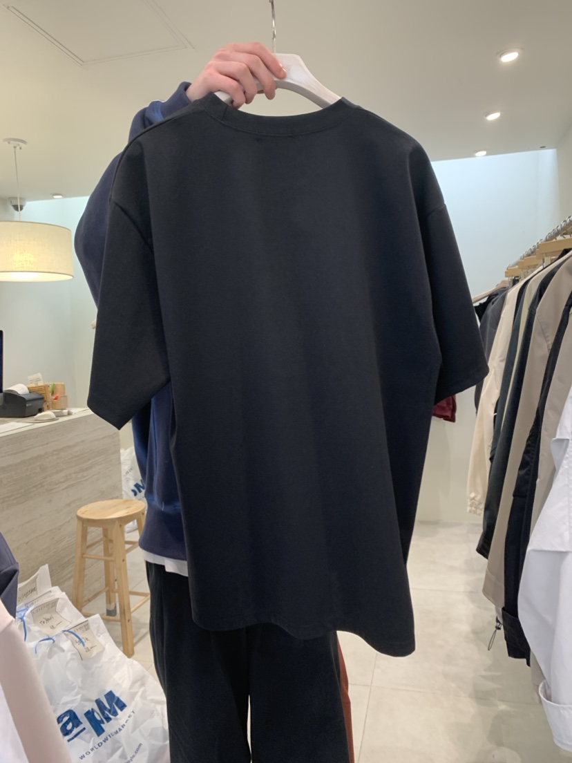 SENSES韓國直郵東大門實拍女裝新款24春夏休閑職業熱賣T恤SENSES-男裝T恤