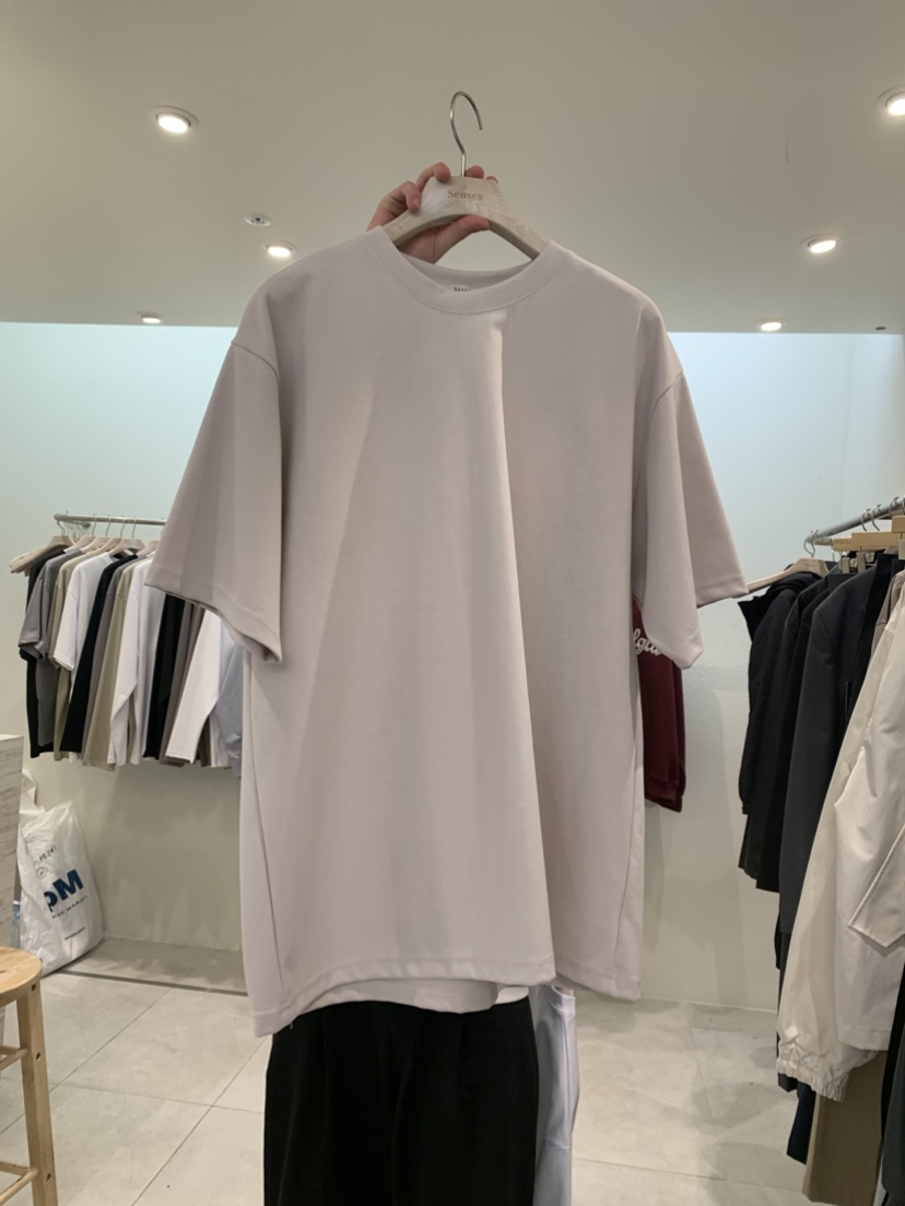 SENSES韓國直郵東大門實拍女裝新款24春夏休閑職業熱賣T恤SENSES-男裝T恤圖色2