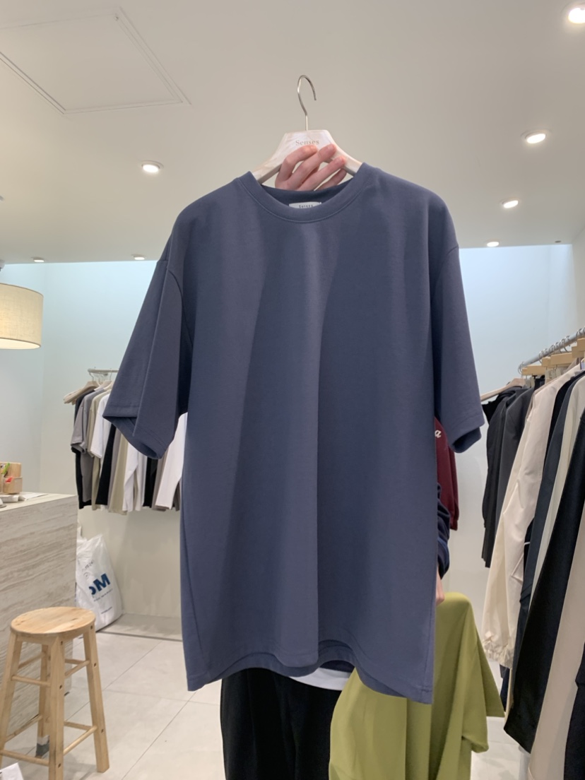 SENSES韓國直郵東大門實拍女裝新款24春夏休閑職業熱賣T恤SENSES-男裝T恤圖色4