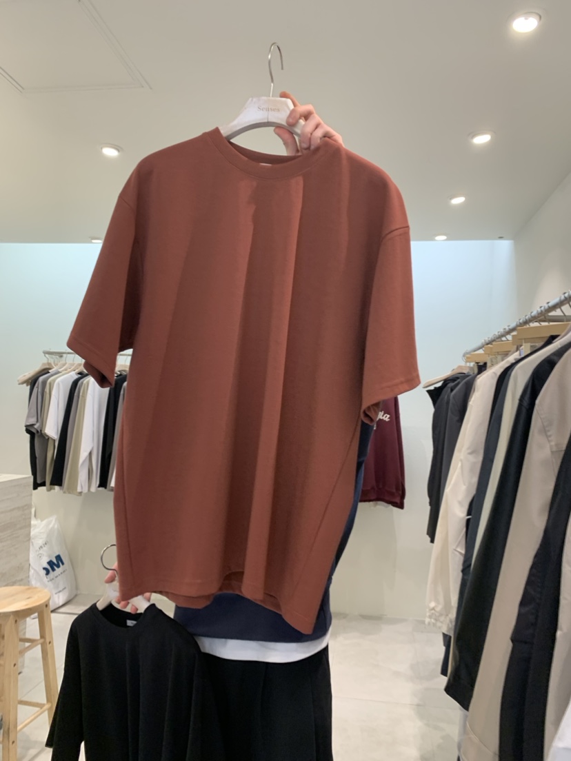 SENSES韓國直郵東大門實拍女裝新款24春夏休閑職業熱賣T恤SENSES-男裝T恤圖色5