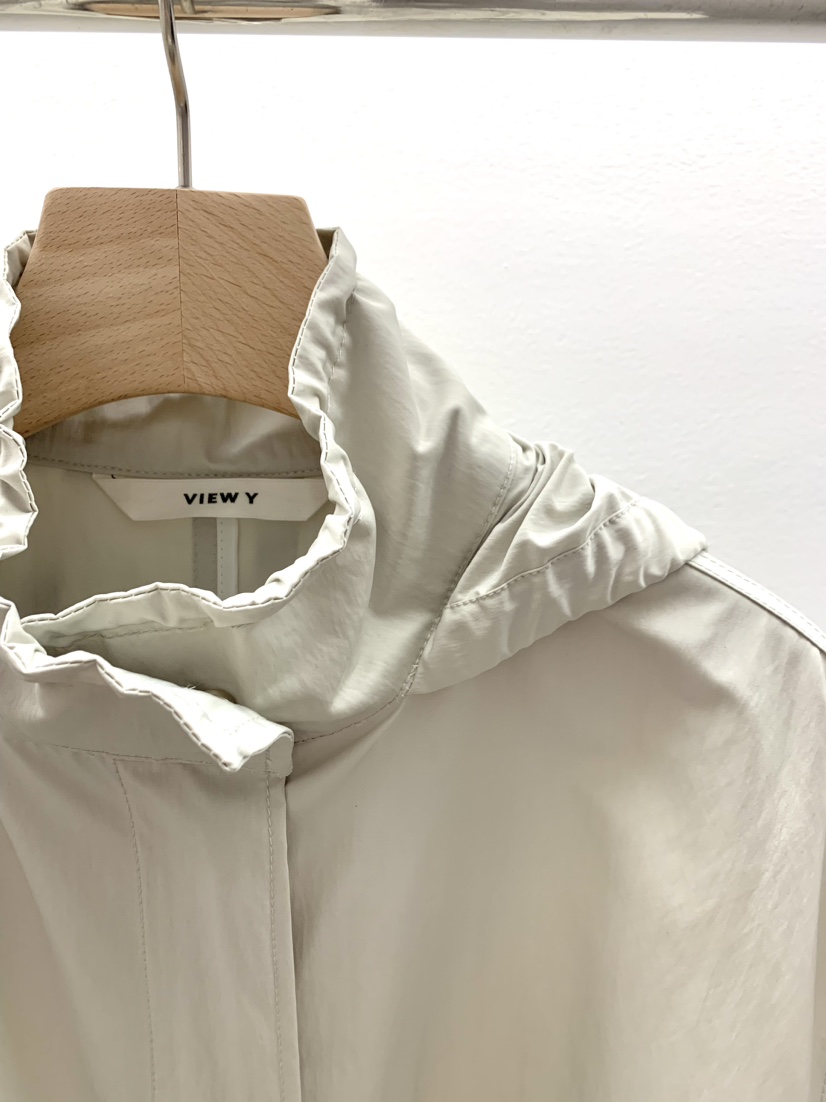 VIEW Y韓國直郵東大門代購女裝新品推薦真品休閑職業長款風衣VIEW Y長款風衣