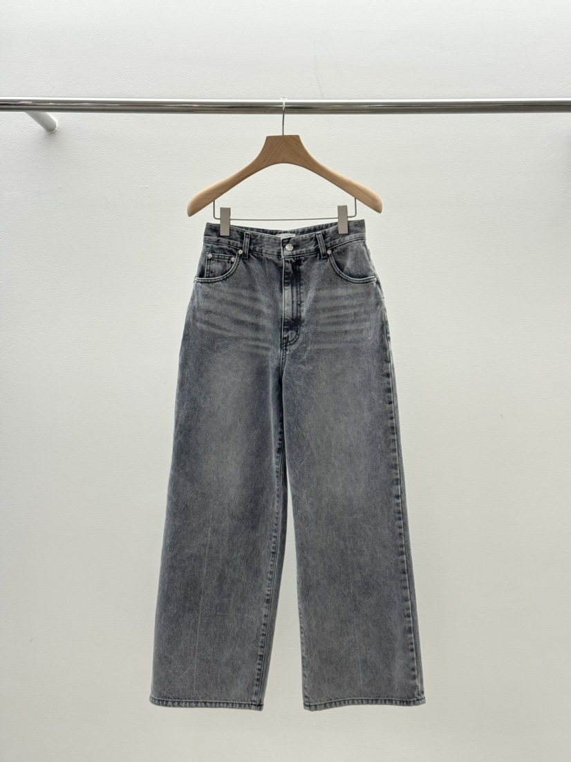 VIEW Y韓國直郵東大門實拍女裝新品人氣時尚休閑24春夏牛仔褲VIEW Y牛仔褲圖色2