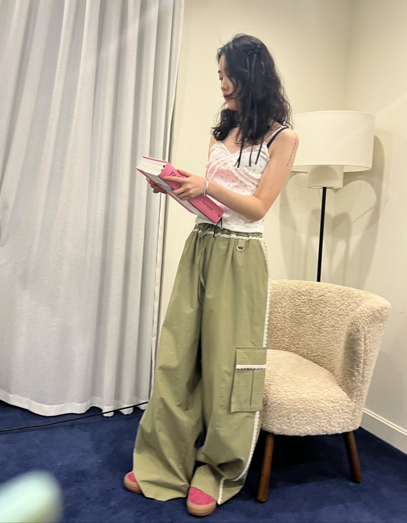 GINGER韓國直郵女裝新款24春夏時尚熱賣人氣職業真品休閑褲COCOMATON休閑褲