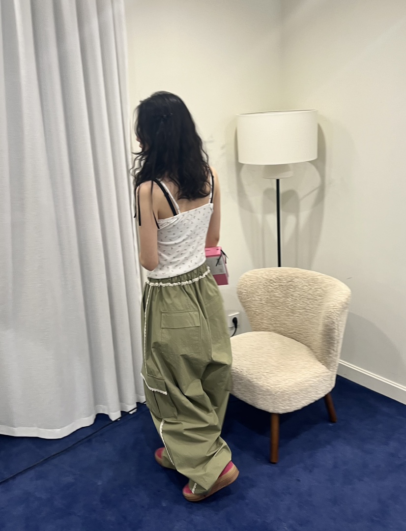 GINGER韓國直郵女裝新款24春夏時尚熱賣人氣職業真品休閑褲COCOMATON休閑褲