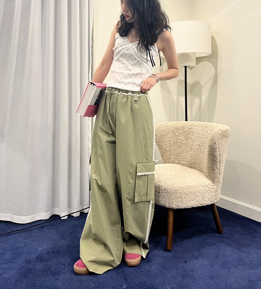 GINGER韓國直郵女裝新款24春夏時尚熱賣人氣職業真品休閑褲COCOMATON休閑褲