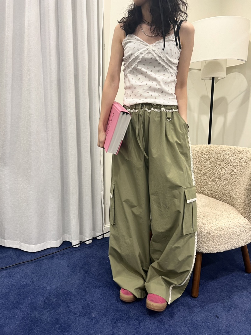 GINGER韓國直郵女裝新款24春夏時尚熱賣人氣職業真品休閑褲COCOMATON休閑褲