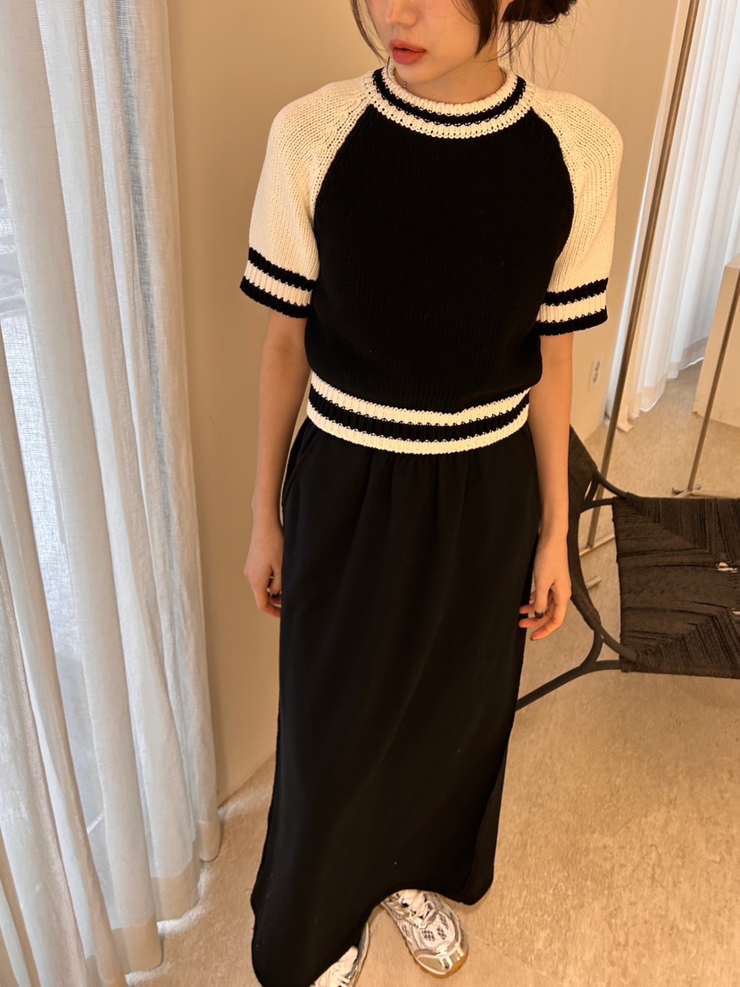ME MO韓國直郵東大門代購女裝新品時尚24春夏熱賣針織衫ME MO針織衫