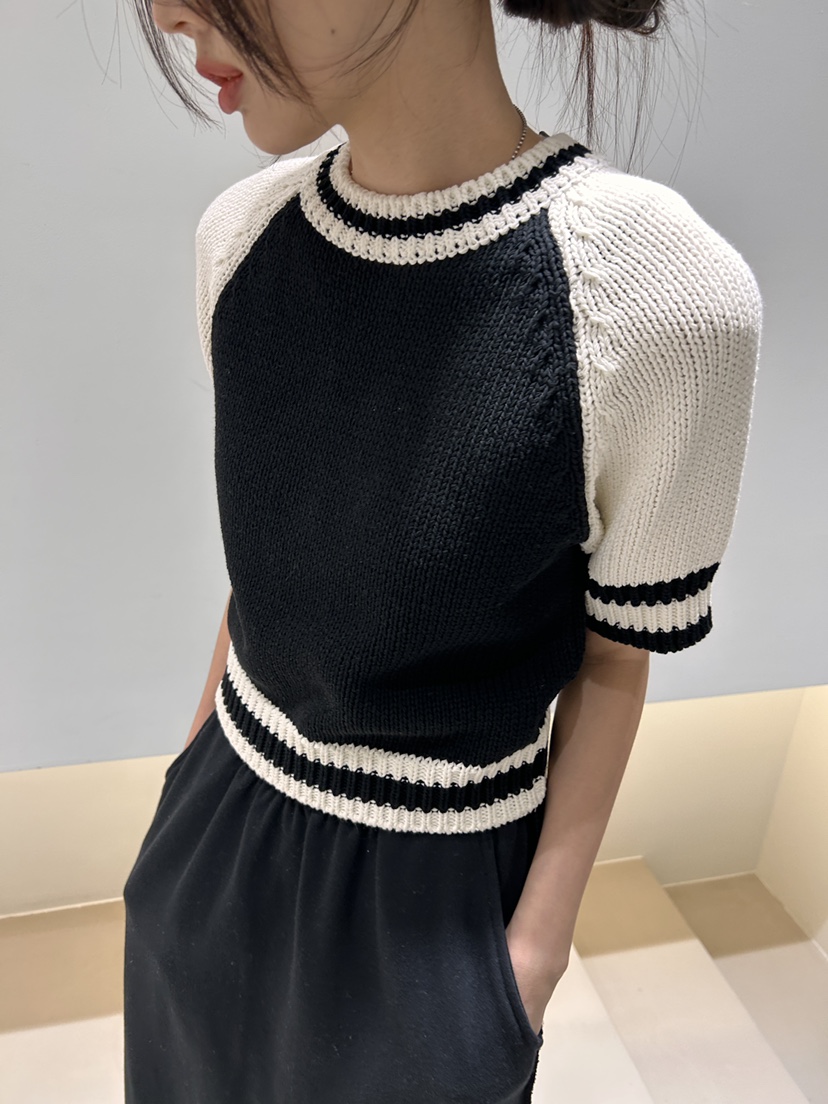 ME MO韓國直郵東大門代購女裝新品時尚24春夏熱賣針織衫ME MO針織衫圖色3