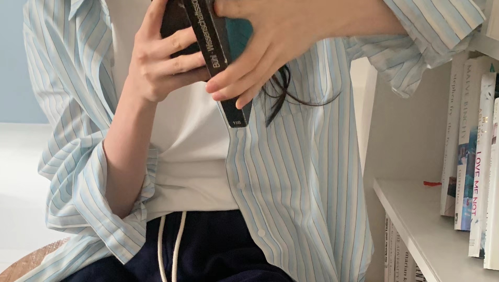 CALLMYNAME韓國直郵女裝新款熱賣休閑職業真品24春夏襯衫蕾絲衫Call my name襯衫/蕾絲衫