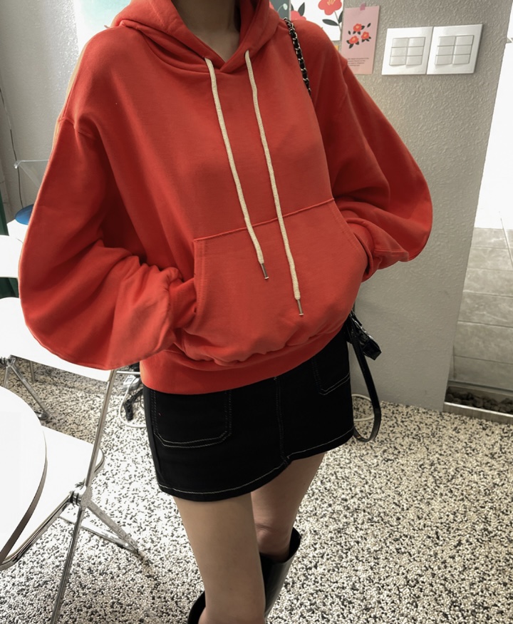 LEA韓國直郵女裝新款24春夏真品休閑時尚人氣熱賣衛衣兜帽이향衛衣