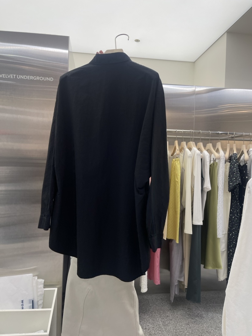 VELVET UNDERGROUND韓國直郵女裝新品職業推薦24春夏襯衫蕾絲衫VELVET UNDERGROUND襯衫/蕾絲衫