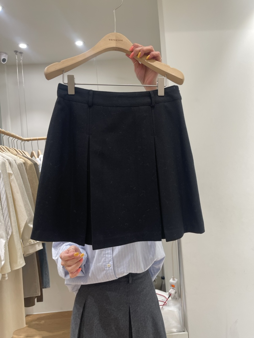 VERVEINE韓國直郵東大門實拍女裝新品職業休閑24春夏短裙VERVEINE短裙圖色2