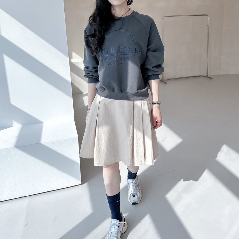 GORGEOUS直郵韓國代購女裝新款人氣時尚24春夏半身裙中短裙GORGEOUS半身裙/中短裙