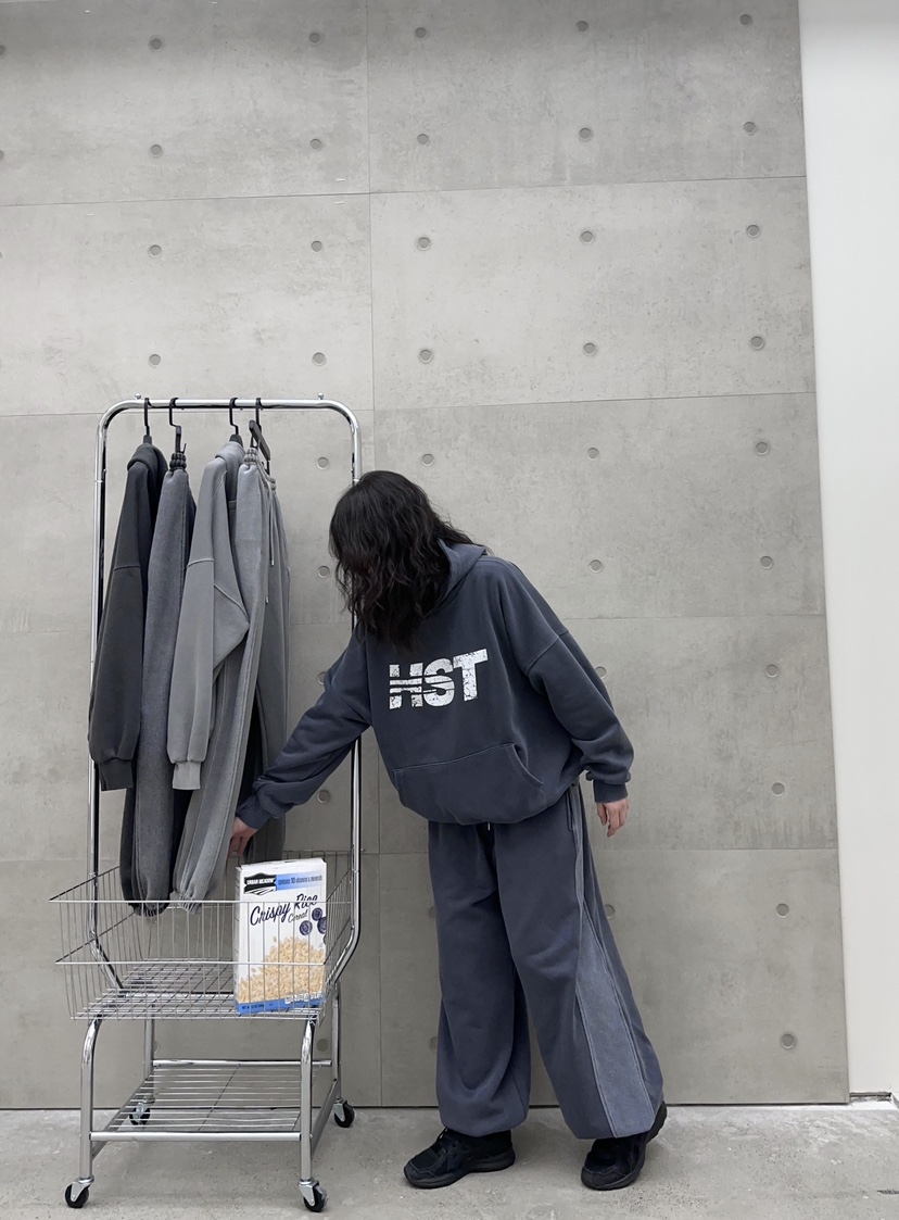HESTORY韓國直郵東大門實拍女裝新品時尚休閑熱賣真品套裝連帽HESTORY套裝