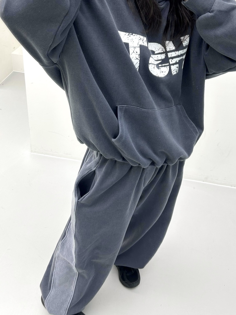 HESTORY韓國直郵東大門實拍女裝新品時尚休閑熱賣真品套裝連帽HESTORY套裝