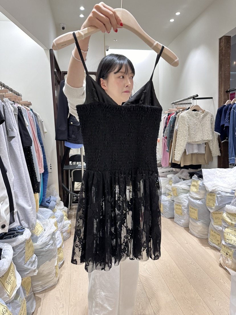 THE MORY PARK韓國直郵女裝新款時尚熱賣休閑推薦吊帶背心THE MORY PARK吊帶/背心