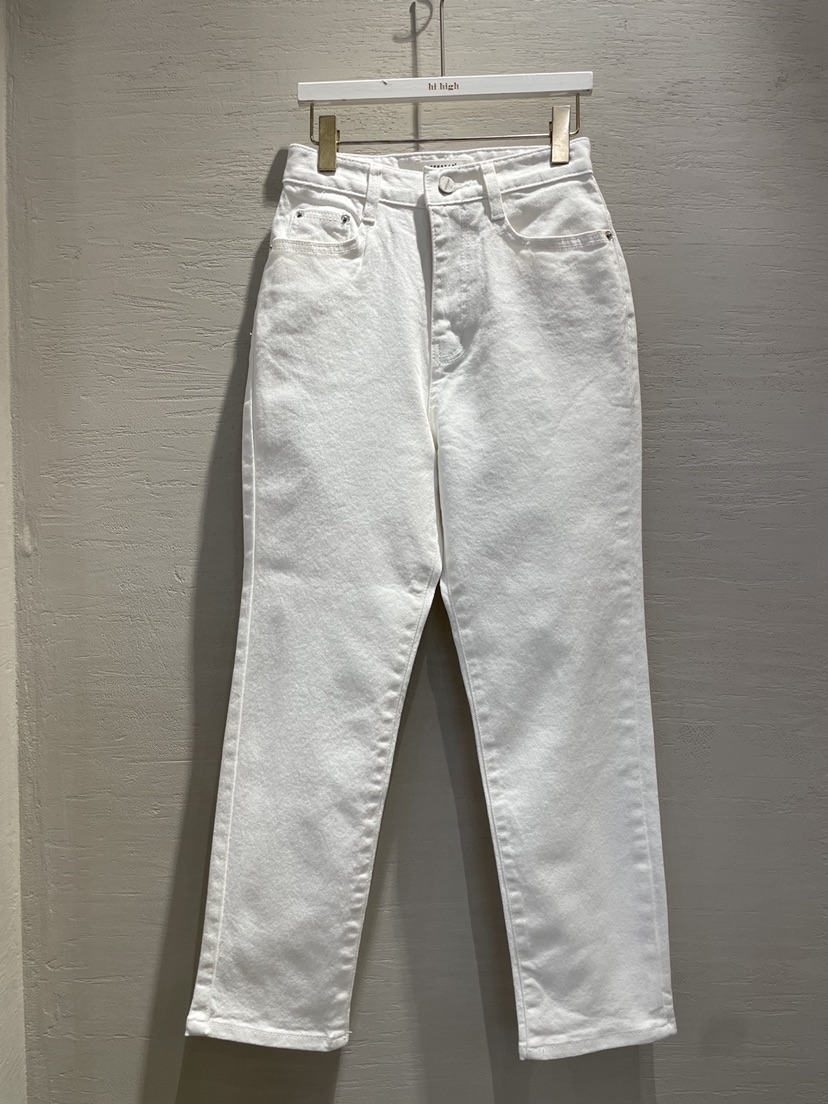 TIZZI韓國直郵東大門代購女裝新款真品時尚熱賣24春夏牛仔褲SEESTAR/hi high牛仔褲