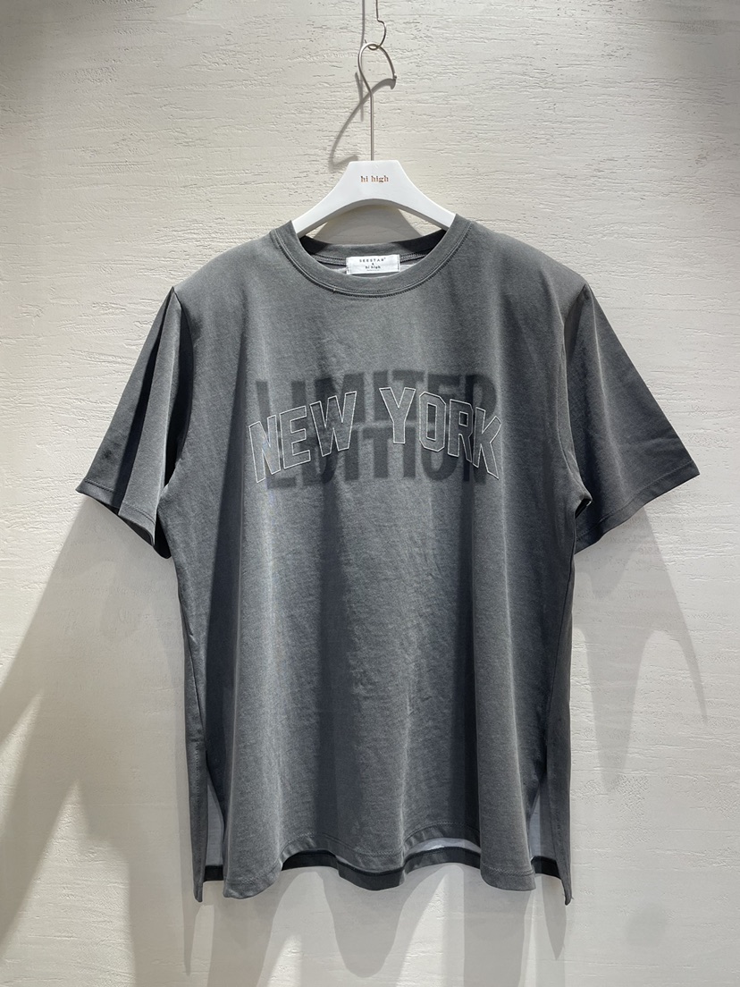 TIZZI韓國直郵東大門實拍女裝新品時尚熱賣職業休閑推薦T恤SEESTAR/hi highT恤