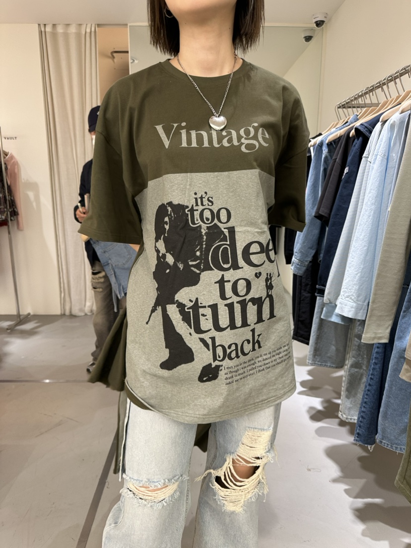 VAULT韓國直郵東大門實拍女裝新品職業24春夏熱賣人氣T恤VAULTT恤