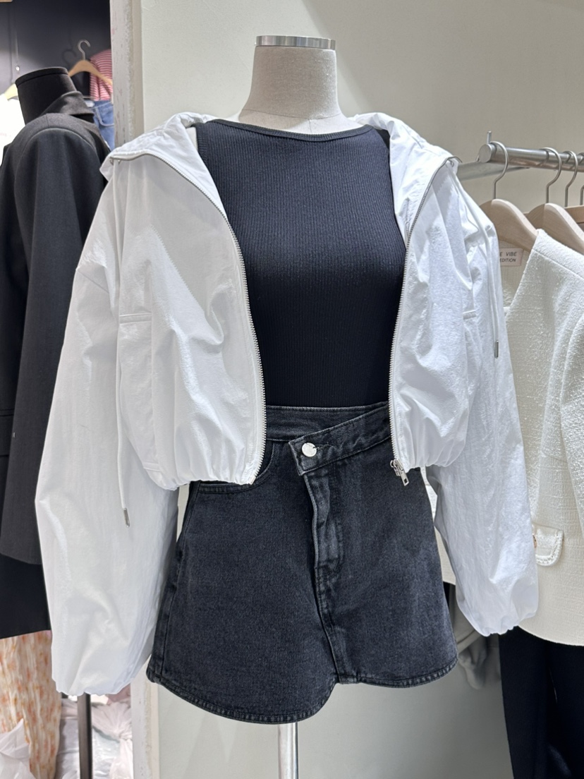 VINTAGE VIBE韓國直郵東大門實拍女裝新款24春夏休閑夾克VINTAGE VIBE夾克