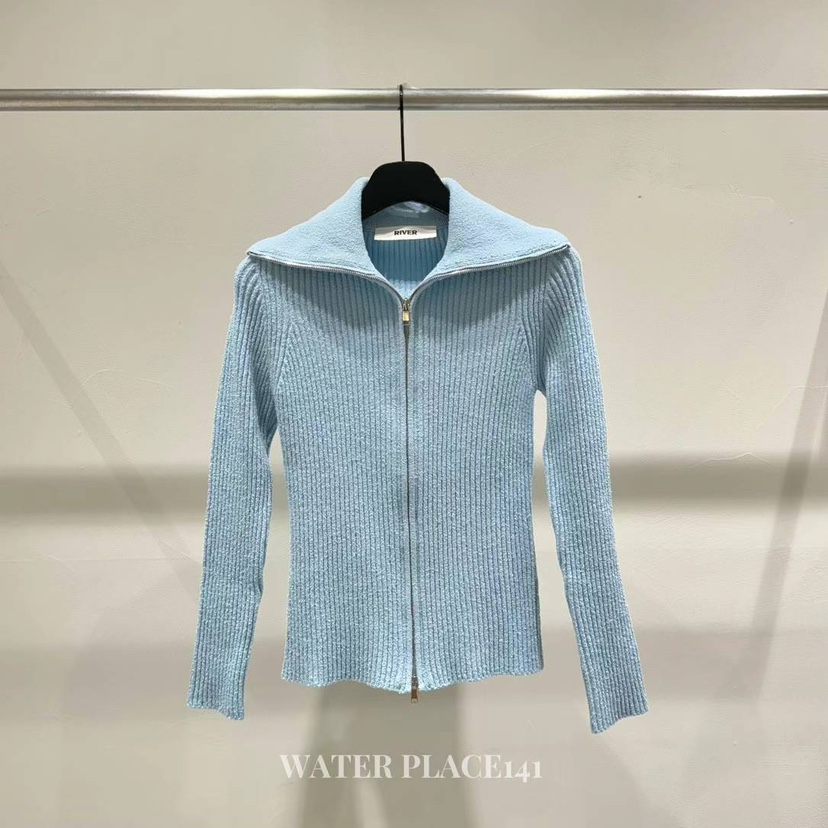 WATER/RIVER韓國直郵東大門實拍女裝新品24春夏職業針織衫WATER/RIVER針織衫圖色2