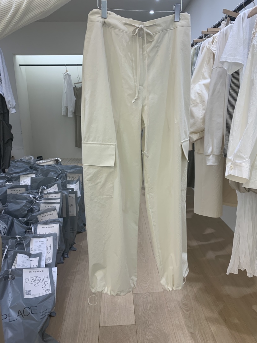 WINSOME韓國直郵東大門實拍女裝新款休閑人氣時尚24春夏休閑褲WINSOME休閑褲
