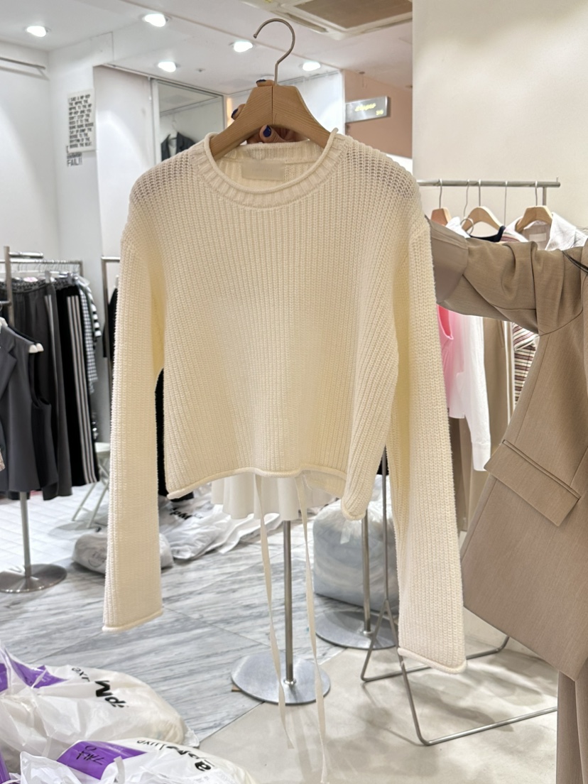 YIKHO STYLE韓國直郵東大門實拍女裝新品真品24春夏針織衫YIKHO STYLE針織衫