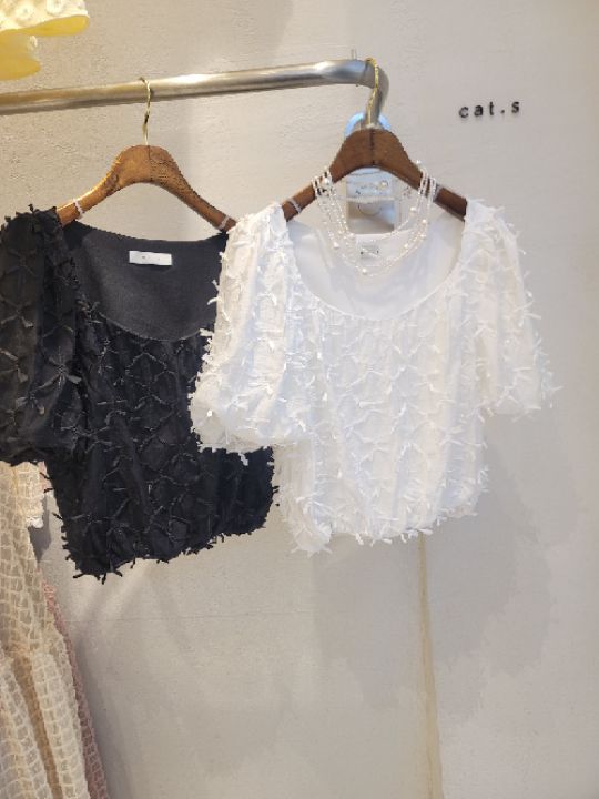 CATS韓國直郵女裝新品休閑推薦職業真品人氣熱賣襯衫蕾絲衫Cat.s____襯衫/蕾絲衫