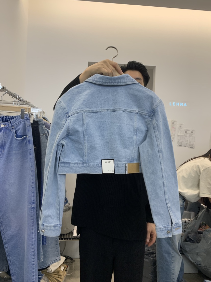 LEHNA韓國直郵東大門實拍女裝新品推薦休閑24春夏人氣夾克LEHNA夾克