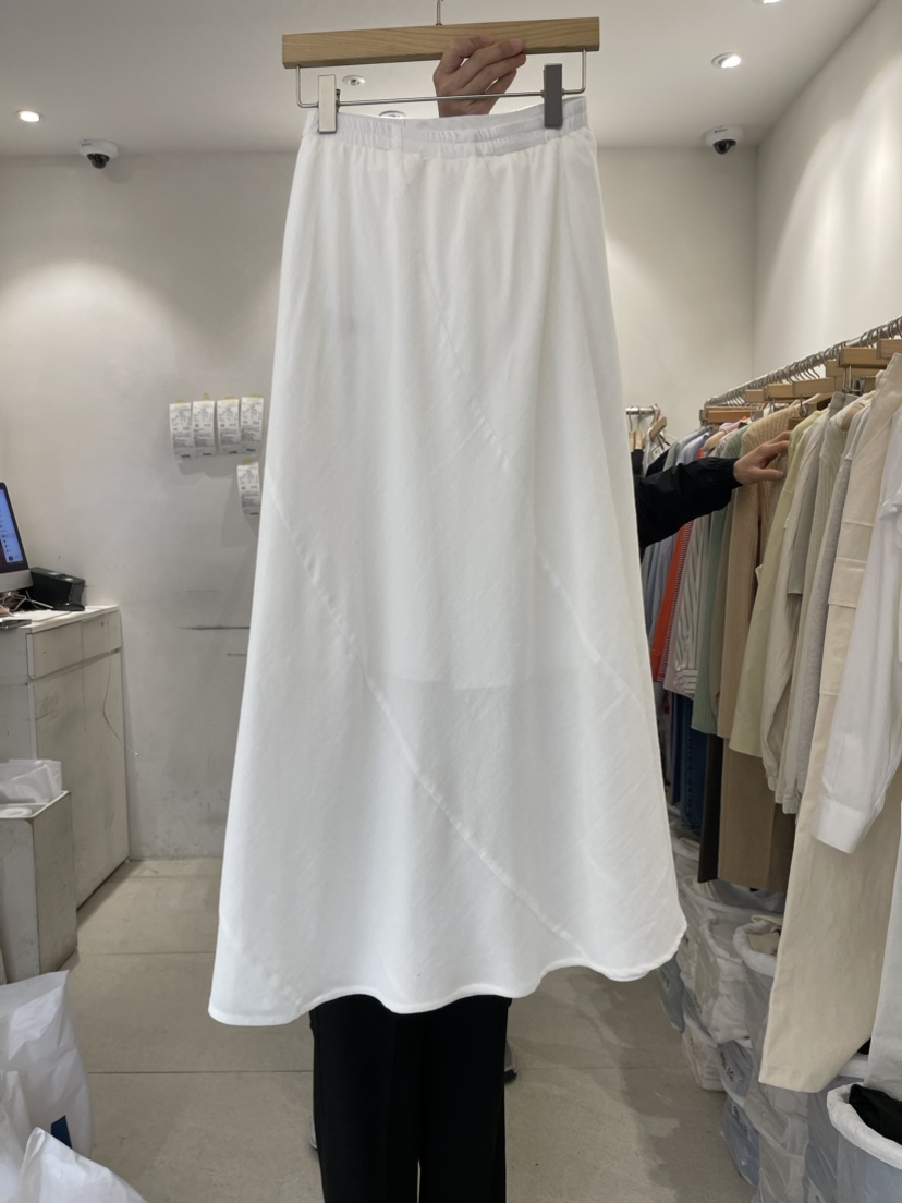 MOIBLE韓國直郵東大門實拍女裝新款24春夏職業真品人氣長裙EST_長裙