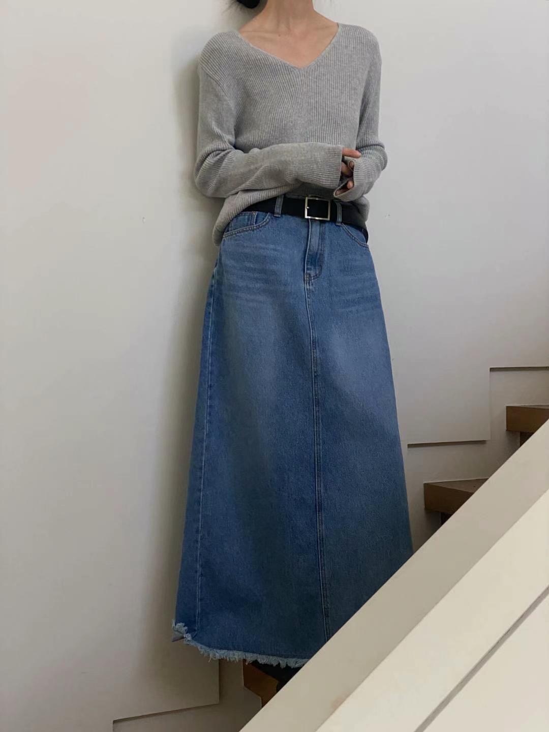 NEAR LEAP韓國直郵東大門實拍女裝新品熱賣24春夏時尚長裙NEAR LEAP長裙