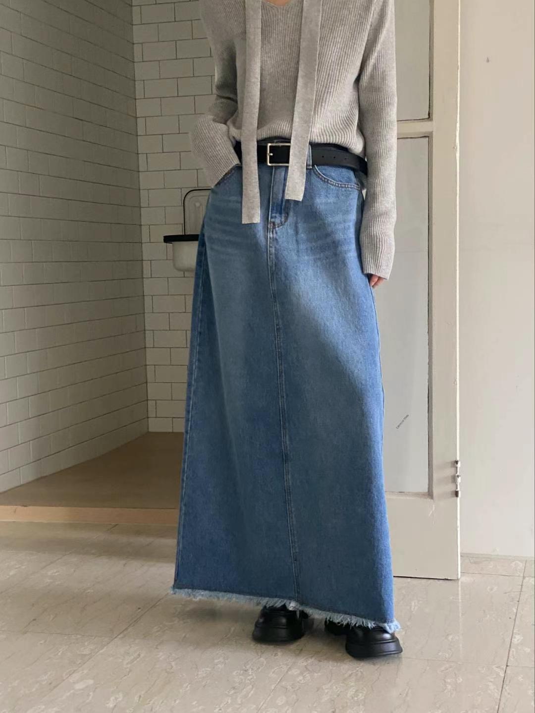 NEAR LEAP韓國直郵東大門實拍女裝新品熱賣24春夏時尚長裙NEAR LEAP長裙