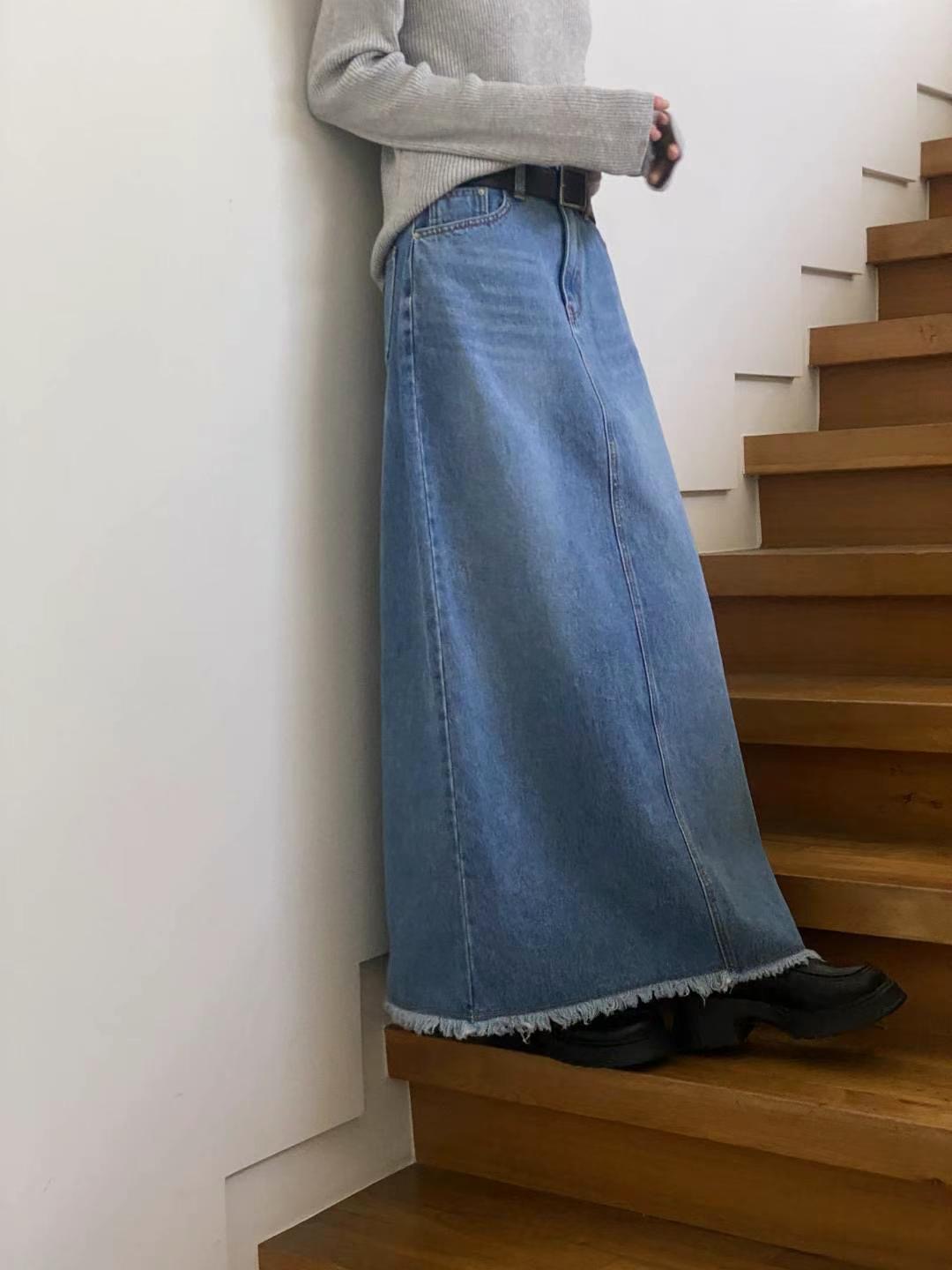 NEAR LEAP韓國直郵東大門實拍女裝新品熱賣24春夏時尚長裙NEAR LEAP長裙