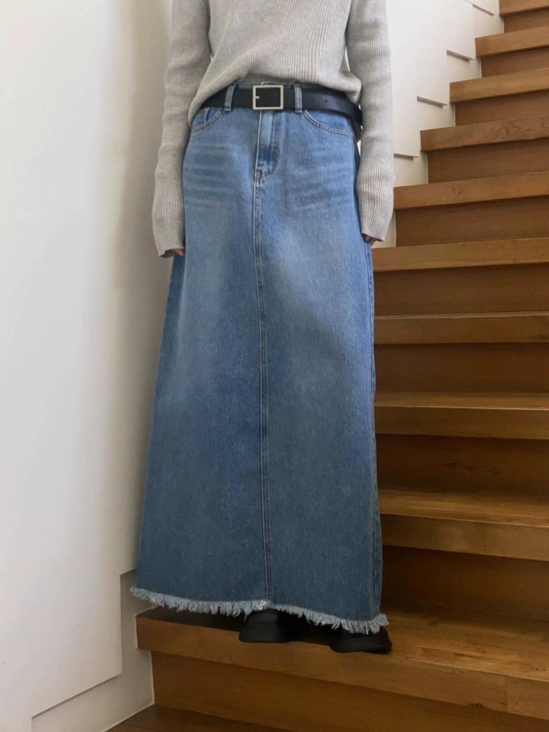 NEAR LEAP韓國直郵東大門實拍女裝新品熱賣24春夏時尚長裙NEAR LEAP長裙