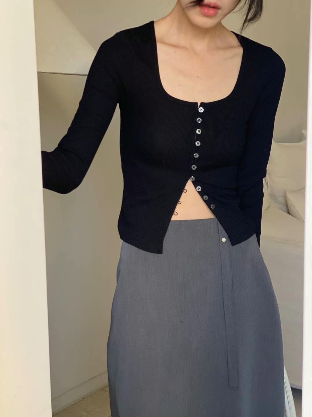 NEAR LEAP韓國直郵東大門代購女裝新品人氣真品職業針織衫NEAR LEAP針織衫