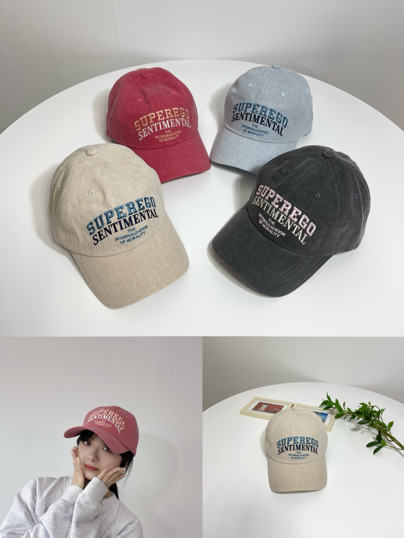 ONNI韓國直郵東大門代購女裝新品24春夏熱賣休閑時尚帽子LOVELY HAT帽子