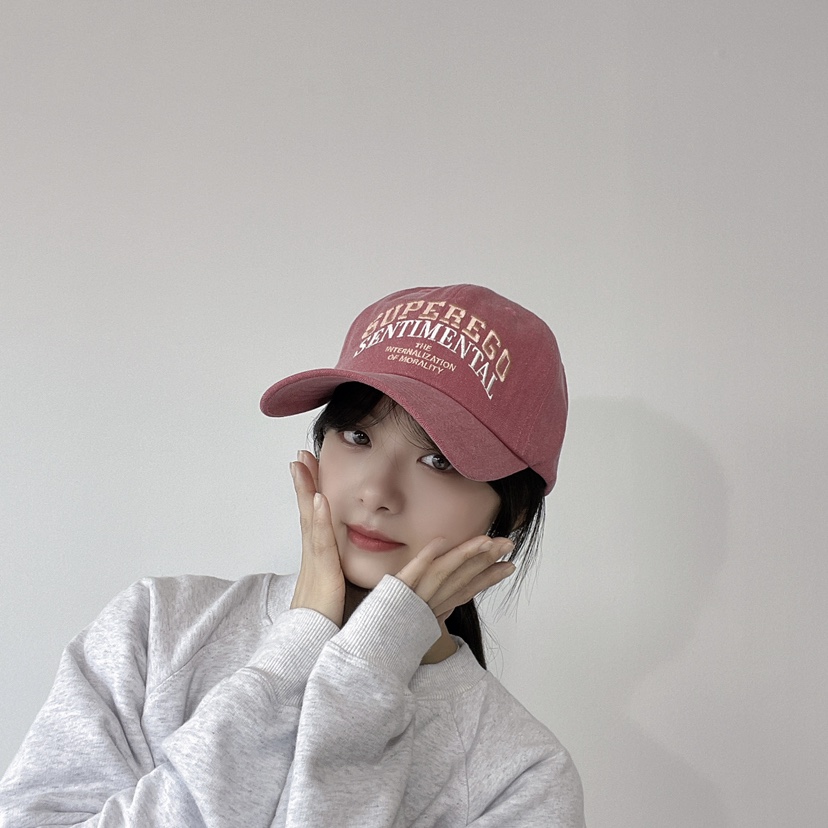 ONNI韓國直郵東大門代購女裝新品24春夏熱賣休閑時尚帽子LOVELY HAT帽子