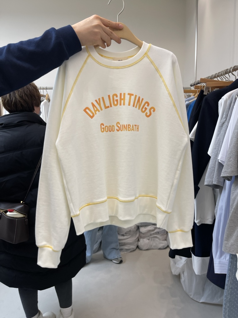 SEeD/SOBORO直郵韓國代購女裝新品職業24春夏時尚人氣衛衣SEeD/LEESEED衛衣