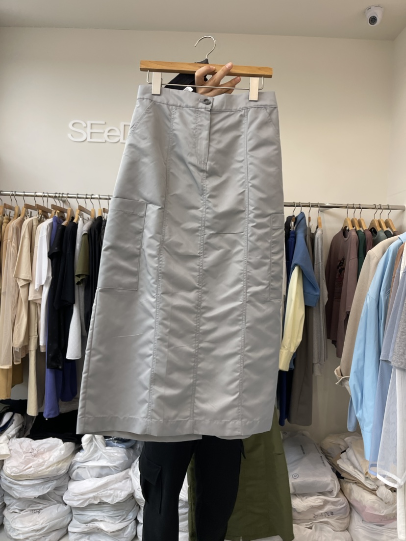 SEeD/SOBORO韓國直郵東大門實拍女裝新品推薦人氣休閑長裙SEeD/LEESEED長裙圖色1