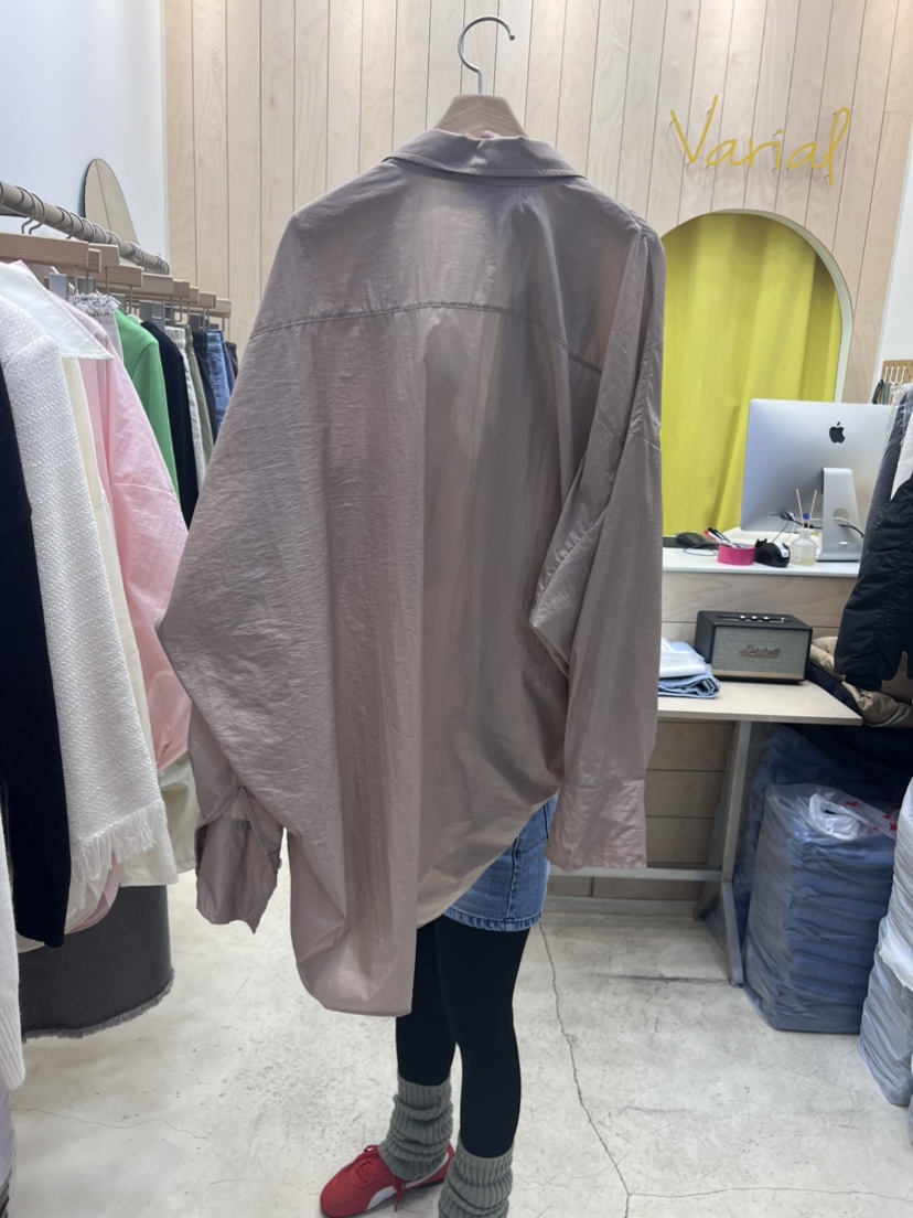 VARIAL韓國直郵東大門實拍女裝新品人氣真品24春夏襯衫蕾絲衫VARIAL襯衫/蕾絲衫