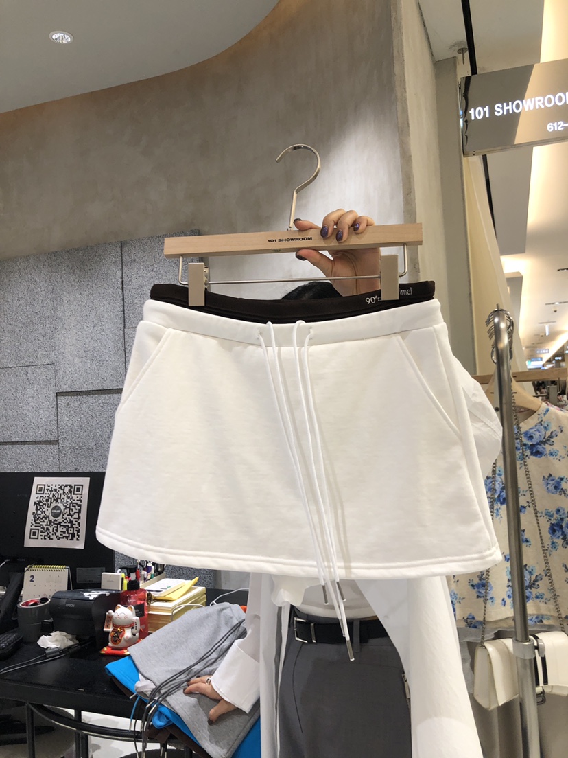 101SHOWROOM直郵韓國代購女裝新品24春夏人氣熱賣短裙THE VERLIN/piTa短裙