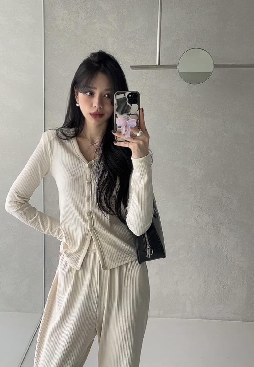 AMUSE SEOUL韓國直郵女裝新品真品人氣職業推薦休閑24春夏套裝AMUSE SEOUL套裝
