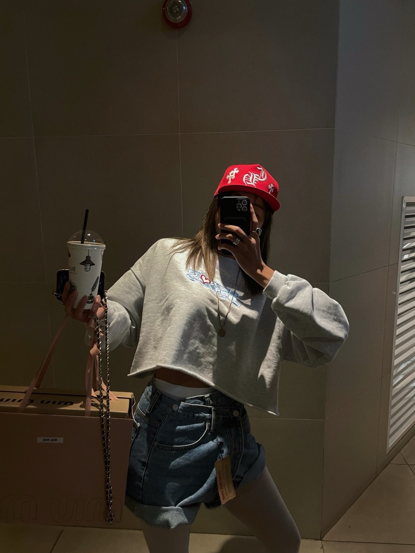 ABBEYLEE韓國直郵東大門實拍女裝新品24春夏職業熱賣衛衣ABBEYLEE衛衣