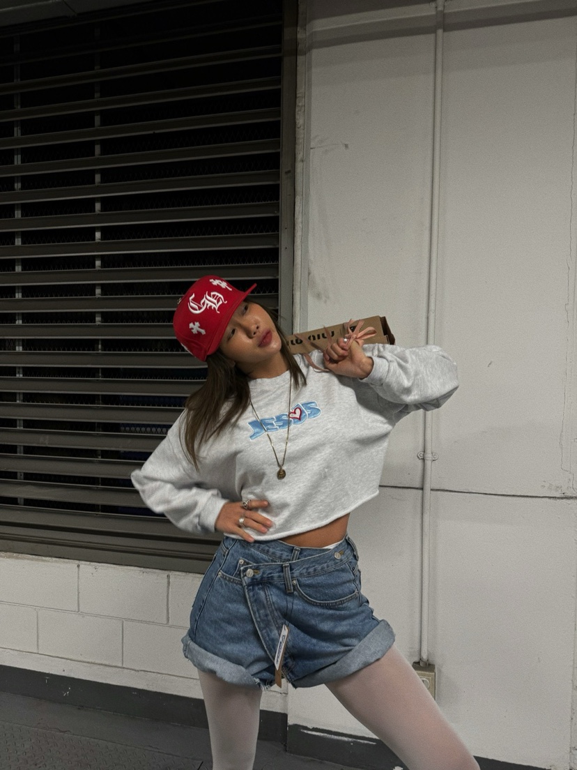 ABBEYLEE韓國直郵東大門實拍女裝新品24春夏職業熱賣衛衣ABBEYLEE衛衣